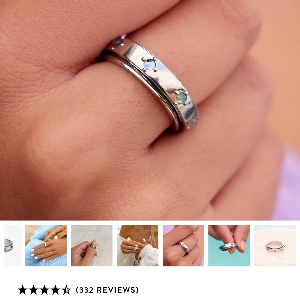 Elegant Silver Band Ring
